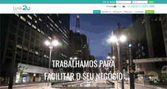 Desktop Screenshot of link2u.com.br